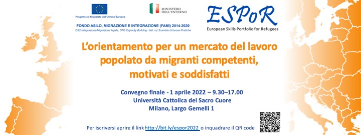 Da oggi sono aperte le iscrizioni per il Convegno finale di ESPoR di venerdì 1 aprile 2022!